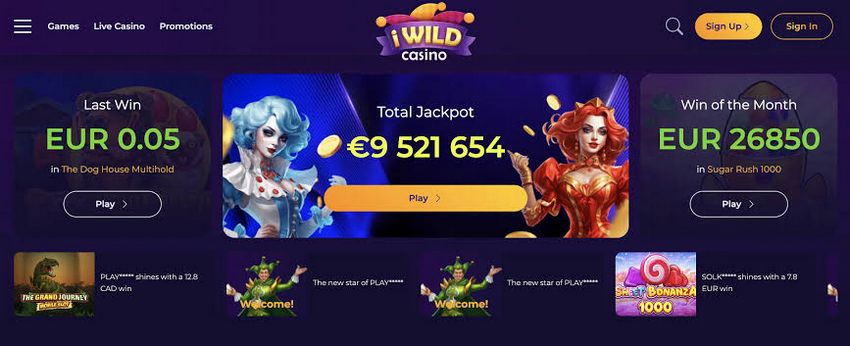 Recensione del casinò online iWild Recensione del casinò online iWild